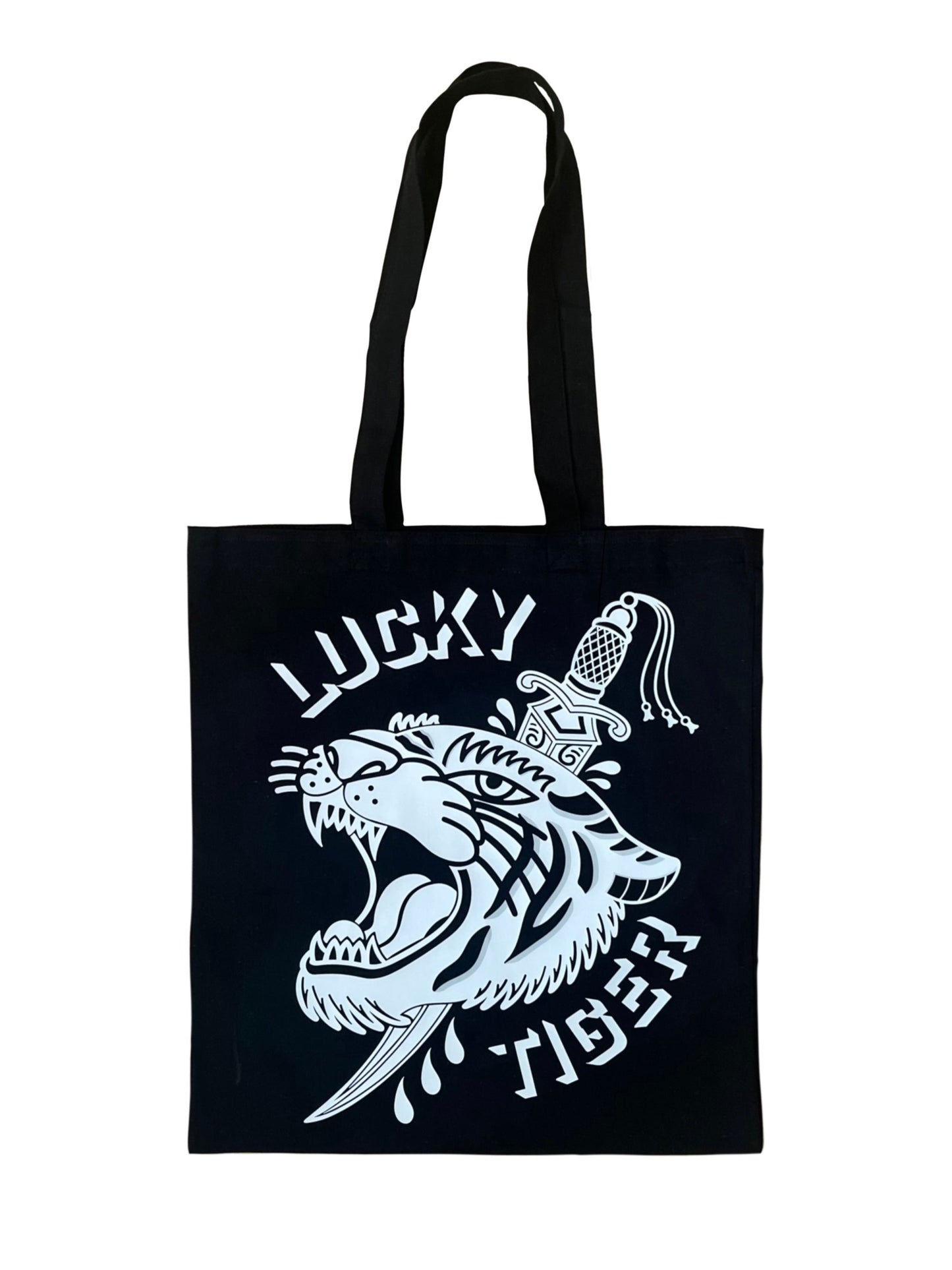 LUCKY TIGER TOTE BAG