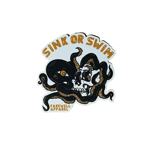 SINK OR SWIM STICKER